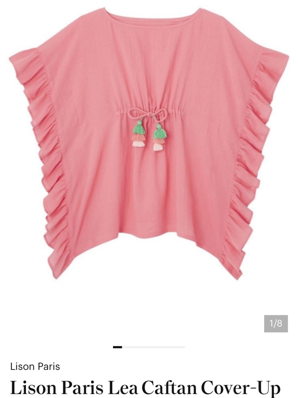 Lison Paris Lea Caftan Cover-Up